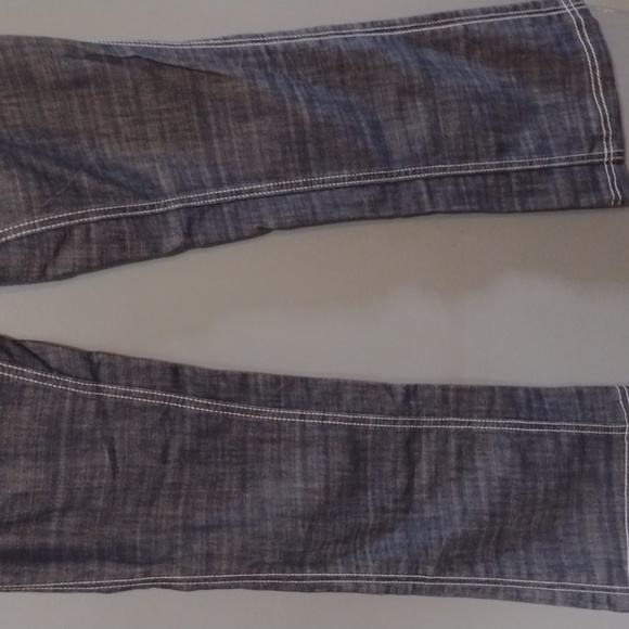 ANTIK denim beaded jeans Y2k style embellished size 29 light distressing Bootcut - Picture 6 of 16